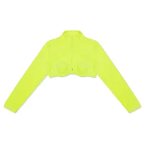 Adidas Originals x Jeremy Scott Women's Track Top - Solar Yellow